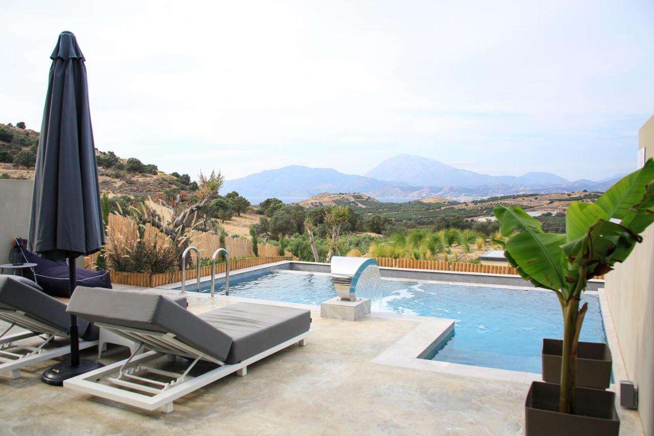 Marnos Luxury Villas Kamilári Exterior foto