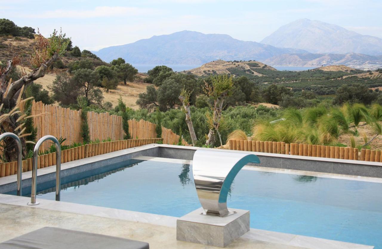 Marnos Luxury Villas Kamilári Exterior foto