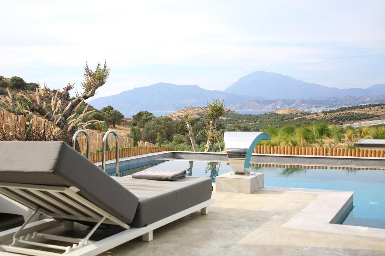 Marnos Luxury Villas Kamilári Exterior foto