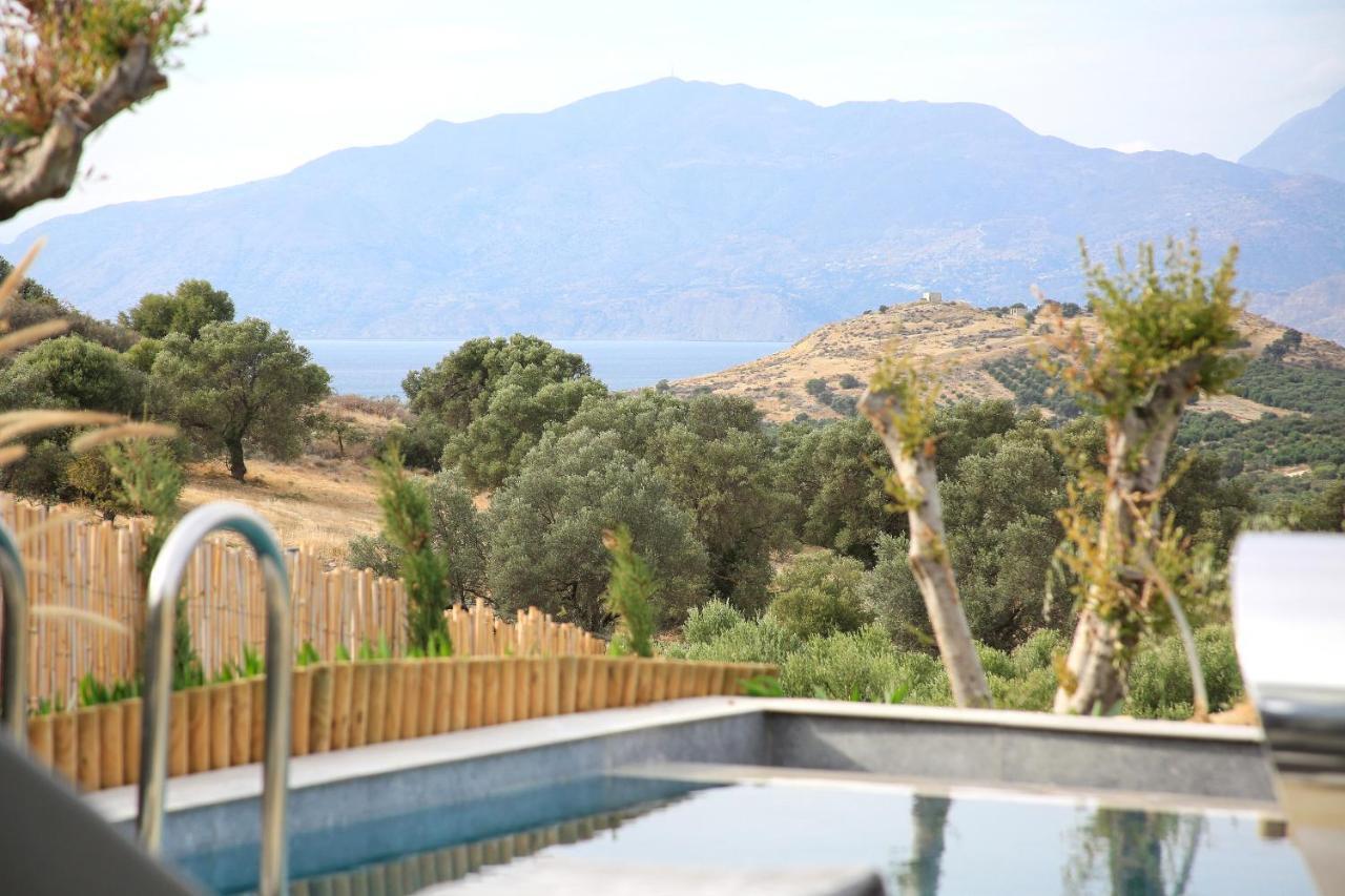 Marnos Luxury Villas Kamilári Exterior foto