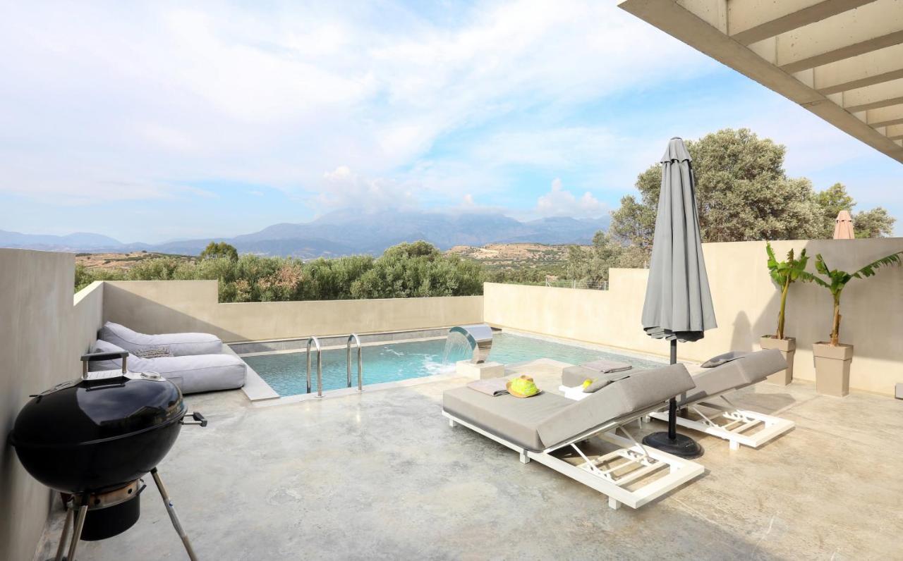 Marnos Luxury Villas Kamilári Exterior foto