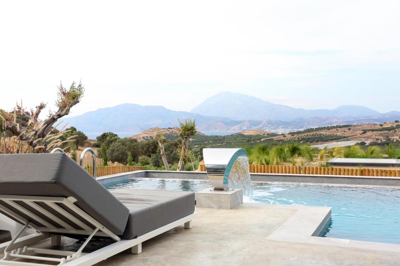 Marnos Luxury Villas Kamilári Exterior foto