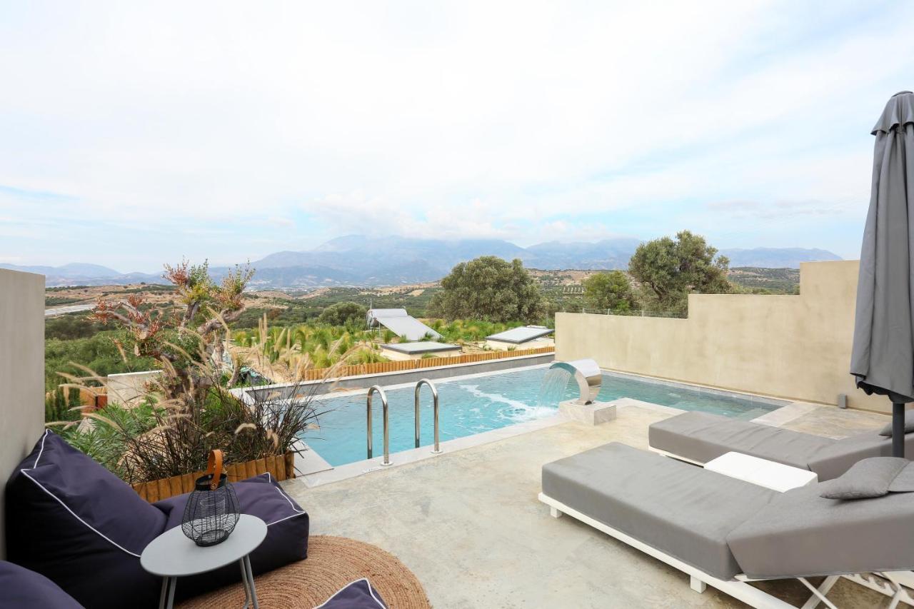 Marnos Luxury Villas Kamilári Exterior foto