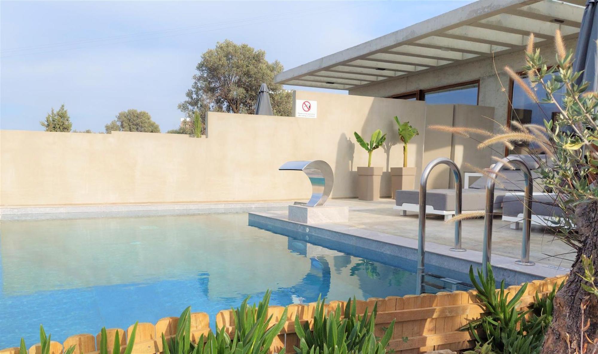 Marnos Luxury Villas Kamilári Exterior foto