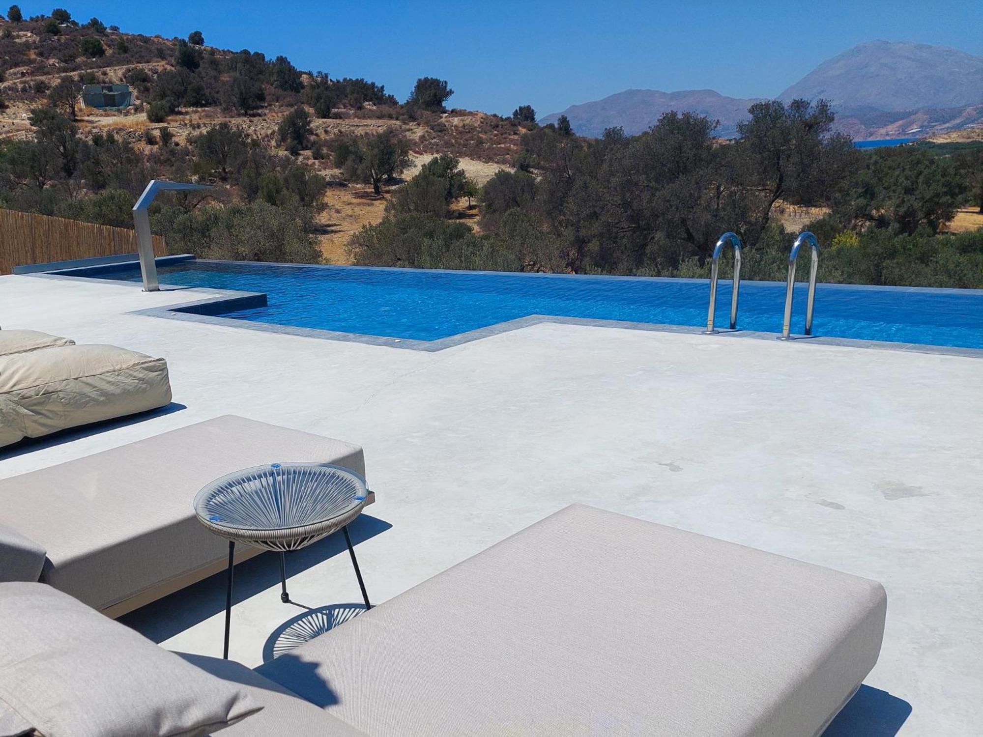 Marnos Luxury Villas Kamilári Exterior foto