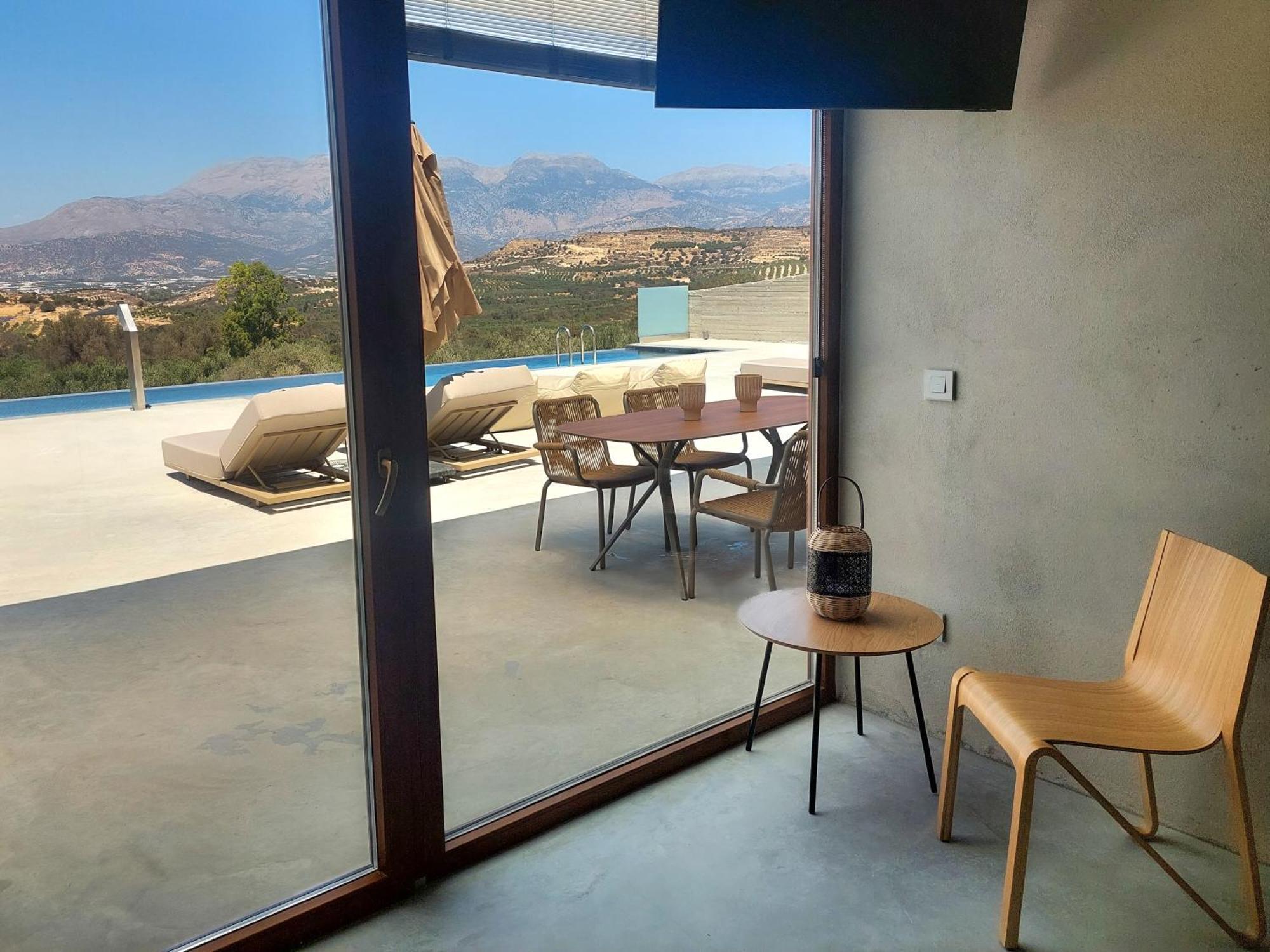 Marnos Luxury Villas Kamilári Exterior foto
