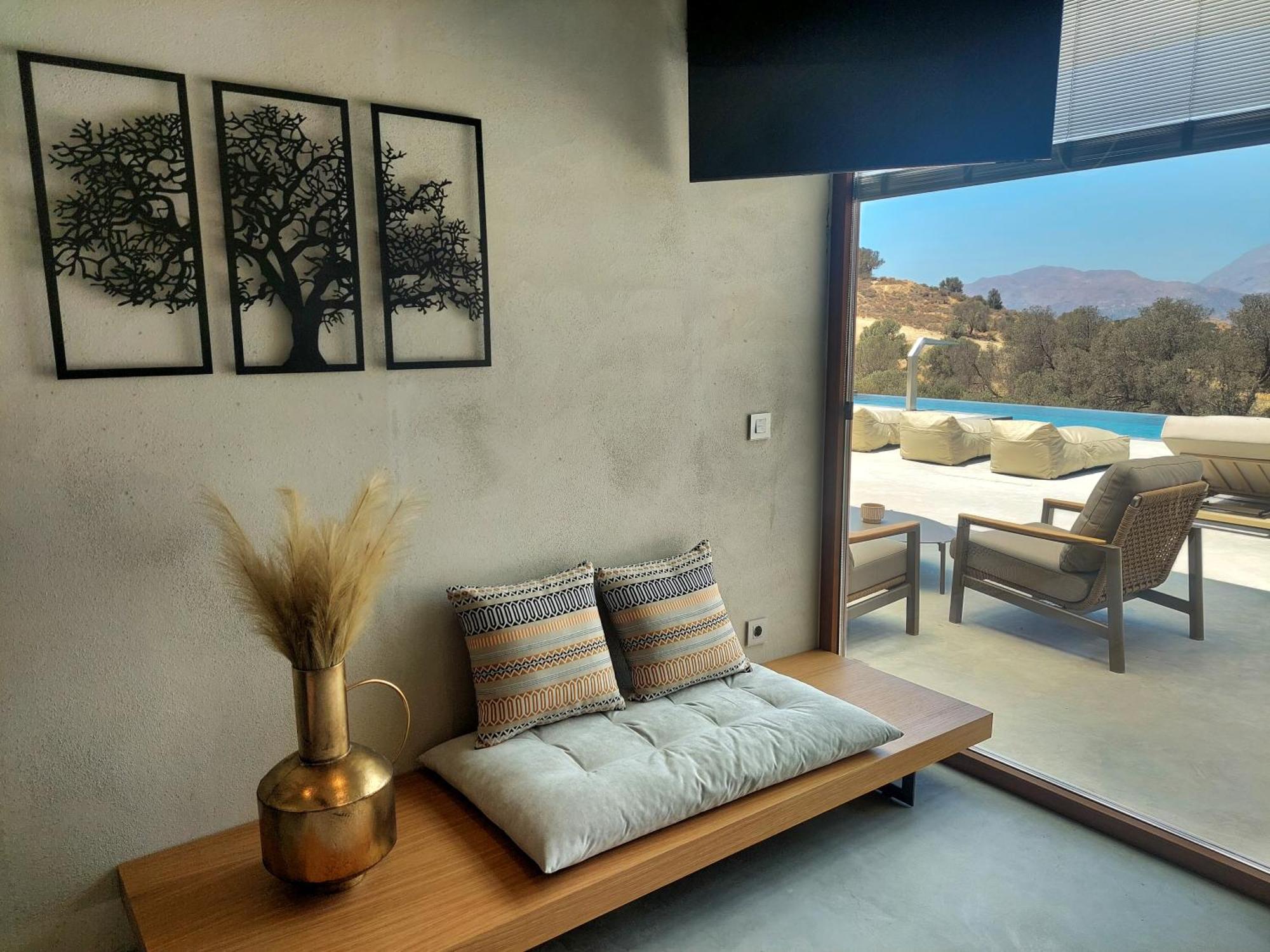 Marnos Luxury Villas Kamilári Exterior foto