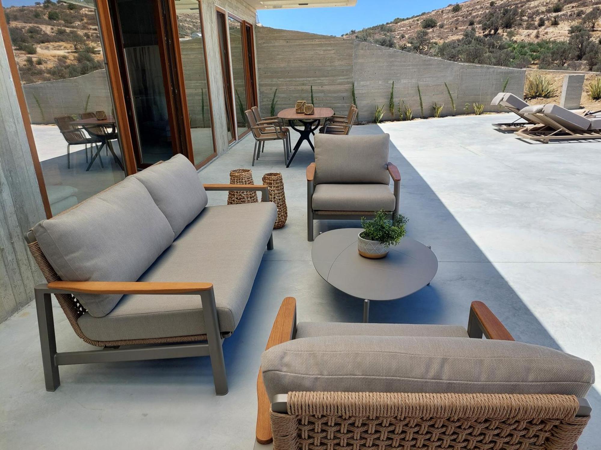 Marnos Luxury Villas Kamilári Exterior foto