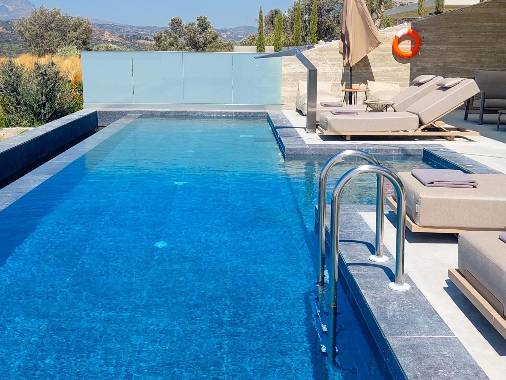Marnos Luxury Villas Kamilári Exterior foto
