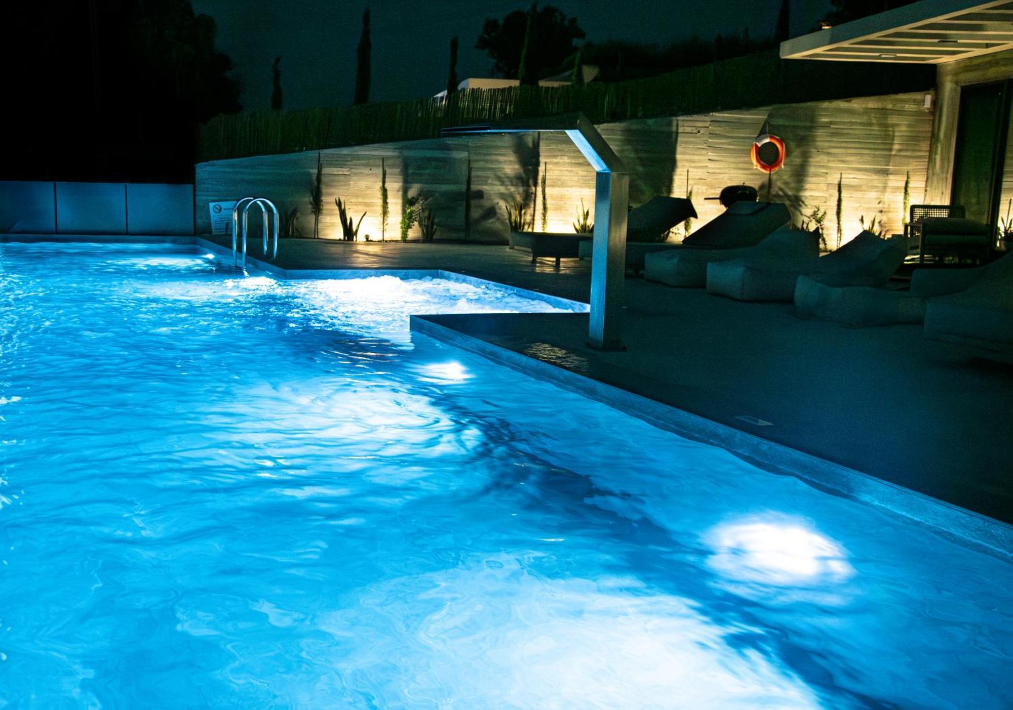 Marnos Luxury Villas Kamilári Exterior foto